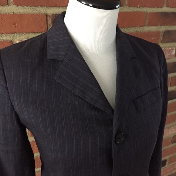 Marc Jacobs Linen Blend Blazer sz 2 - Picture 2 of 7